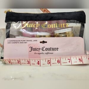 Juicy Couture Compression Travel Bottles For Hair/Skin Care